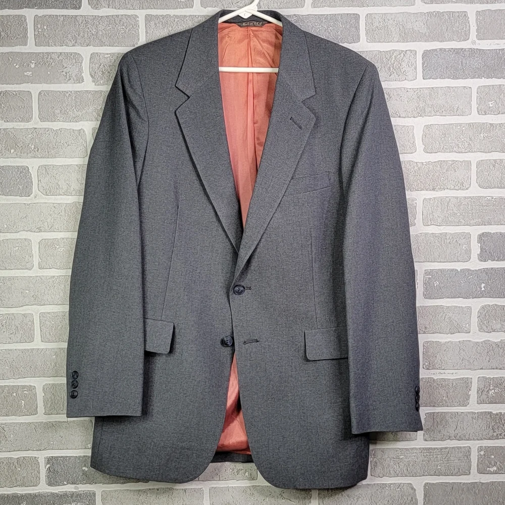 Levi's Strauss Company Vintage 60's 70's Made in USA Suit Sport Coat Men's 40L